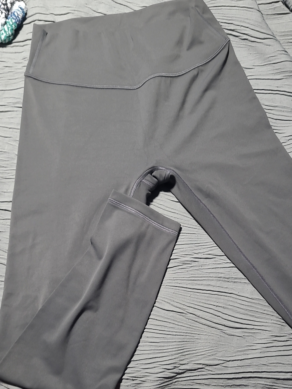 CRZ YOGA Women's High-Waist Gray Performance Leggings